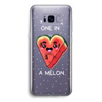 One In A Melon: Samsung Galaxy S8 Transparant Hoesje - thumbnail