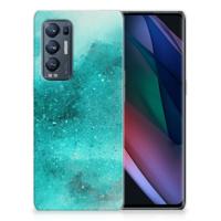 Smartphone hoesje OPPO Find X3 Neo Painting Blue