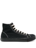 Maison Margiela baskets montantes Tabi - Noir