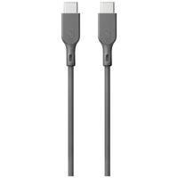 GP USB-laadkabel USB 2.0 USB-C stekker, USB-C stekker 1.00 m Grijs GPCBCC1PGYUSB252 - thumbnail