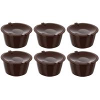Ruhhy koffie capsules - herbruikbaar - 6x stuks - koffiecups