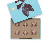 Chocolade bonbons met foto Chocolade bonbons met foto
