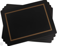 Placemat Black Classic, set van 4