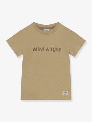 T-shirt voor kinderen MATCHARLEY MINI A TURE van biologisch katoen groen