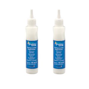 Voeglijm - 2x stuks - tube - voor mozaiek steentjes/tegels - Mozieklijm - voegenlijm - lijm
