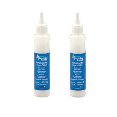 Voeglijm - 2x stuks - tube - voor mozaiek steentjes/tegels - Mozieklijm - voegenlijm - lijm