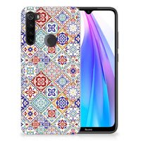 Xiaomi Redmi Note 8T TPU Siliconen Hoesje Tiles Color