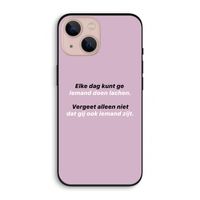 gij zijt ook iemand: iPhone 13 Biologisch afbreekbaar hoesje