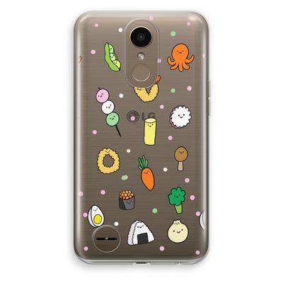 Happy bento friends: LG K10 (2017) Transparant Hoesje