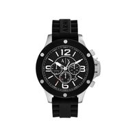 Horlogeband Armani Exchange AX1522 Silicoon Zwart 22mm - thumbnail