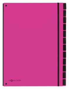 Pagna 24129-34 sorteermap Roze Karton, Polypropyleen (PP) A4