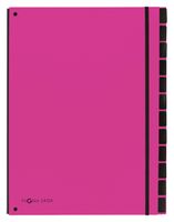 Pagna 24129-34 sorteermap Roze Karton, Polypropyleen (PP) A4 - thumbnail