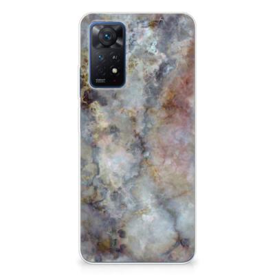 Xiaomi Redmi Note 11 Pro 5G | TPU | Siliconen hoesje | Marmer Grijs