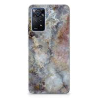Xiaomi Redmi Note 11 Pro 5G | TPU | Siliconen hoesje | Marmer Grijs