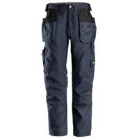 Snickers Workwear 6224 Canvas+ werkbroek met holsterzakken blauw - maat 48