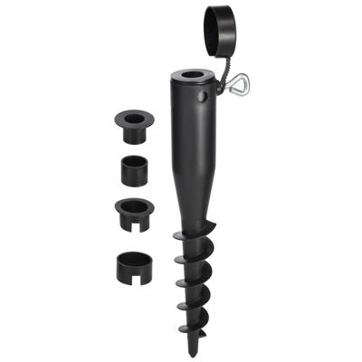 HI Haring / grondpen voor een parasol van 25,30,35,40 en 45 mm - Vervangt zware parasolvoet