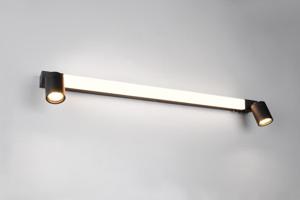 Trio SpiegellampEnrico 90cm - zwart - 281479332