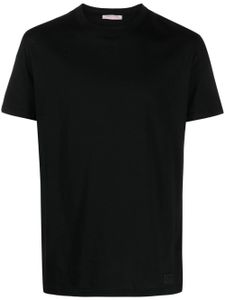 Valentino Garavani t-shirt en coton à patch logo - Noir