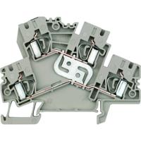 Weidmüller 8671080000 Klem 2-etages Spanveer Donkerbeige 50 stuk(s)