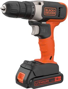 Black and Decker BCD001C1 | 18V 1.5Ah Schroefboormachine - BCD001C1-QW