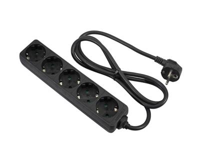 Boston BPS-503-BK 5-punts verdeeldoos