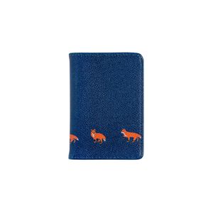 Oliva's - Paspoort hoesje - Travel wallet - Paspoorthouder - Vos - Blauw