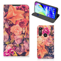 Motorola Moto G8 Power Smart Cover Bosje Bloemen