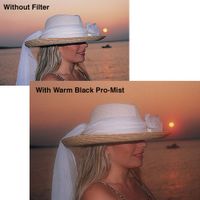 Tiffen Warm Black Pro-Mist 1/2 72mm Filter