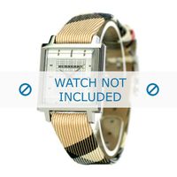 Burberry horlogeband BU2016 Leder Cream wit / Beige / Ivoor - thumbnail