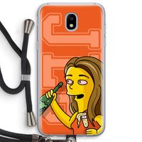 Jamie Lee Simpson: Samsung Galaxy J5 (2017) Transparant Hoesje met koord