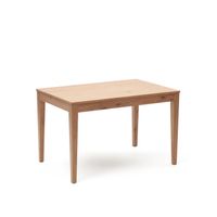 Kave Home Uitschuifbare Eettafel 'Yain' Eiken, 120-180 x 80cm Kave Home Uitschuifbare Eettafel 'Yain' Eiken, 120-180 x 80cm