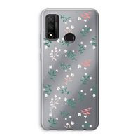Small white flowers: Huawei P Smart (2020) Transparant Hoesje