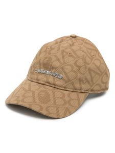 A BATHING APE® casquette à motif monogrammé - Marron