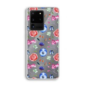 Bloemetjes: Samsung Galaxy S20 Ultra Transparant Hoesje