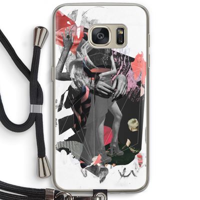 Dissimulation du réel: Samsung Galaxy S7 Transparant Hoesje met koord