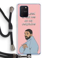 Hotline bling: Samsung Galaxy Note 10 Lite Transparant Hoesje met koord