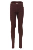 LOOXS Little Meisjes legging rib - Donker chocolade bruin - thumbnail