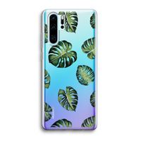 Tropische bladeren: Huawei P30 Pro Transparant Hoesje