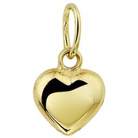 Huiscollectie Gouden bedel hartje 6,5 mm