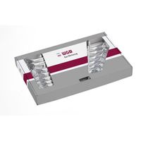 WGB Ringsleutelset gebogen 6-22mm in display, 8-delig