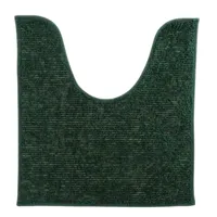 WC mat groen polyester 45 x 50 cm | 6 stuks