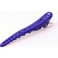 YS Park Shark Clip Verdeelklem Deep Purple Metal 2st