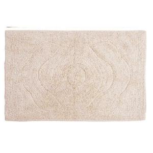 Items Badmat - gebroken wit - zacht microfiber - 80 x 50 cm   -