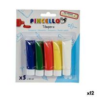 Tempera Pincello Multicolour 30 ml (12 Stuks)