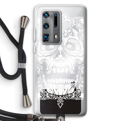 Seek & Destroy: Huawei P40 Pro Plus Transparant Hoesje met koord
