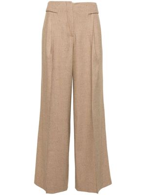 REMAIN pantalon texturé à coupe ample - Tons neutres