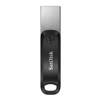 SanDisk SDIX60N-128G-GN6NE USB flash drive 128 GB 3.2 Gen 1 (3.1 Gen 1) Grijs, Zilver - thumbnail