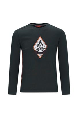 Tygo & Vito winter t-shirt jongens - groen - Mason - longsleeve