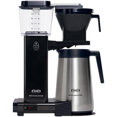 MoccamasterKBGT 741 Koffiefilter apparaat Zwart