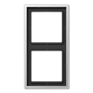 Jung LS990 Aluminium afdekraam 2-voudig AL 2982